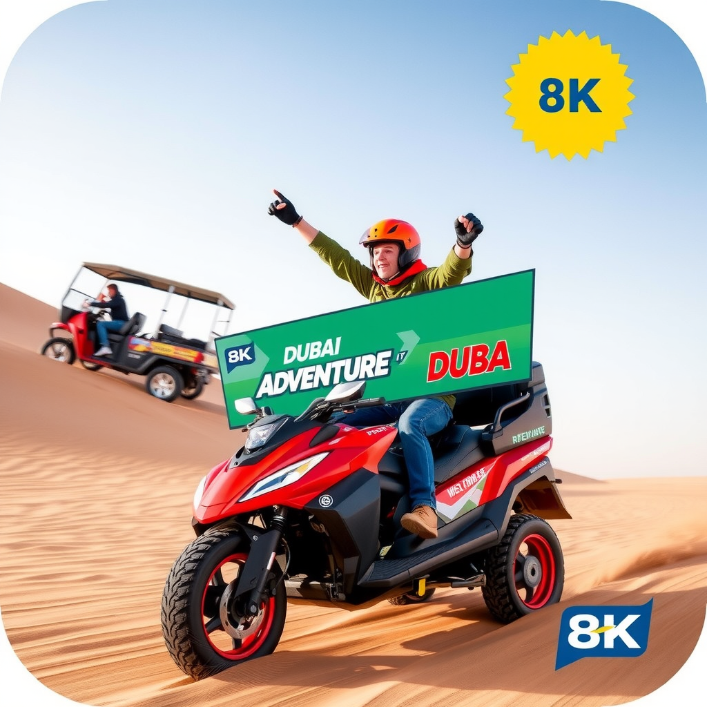 Dubai Adventure Pass - Your gateway to Dubai's most thrilling attractions, desert tours, and sky-high adventures with exclusive 50% discount on first booking
